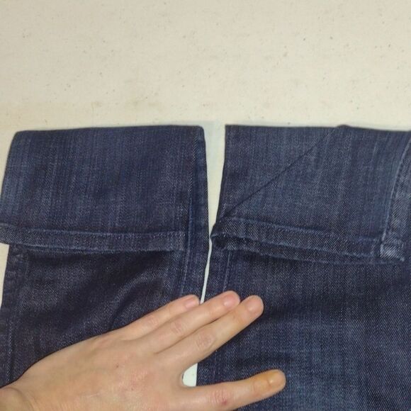 HUDSON Collin flap skinny jeans dark wash size 25 - Picture 14 of 14